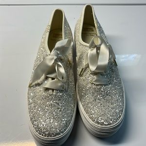 Kate Spade Keds Glitter Shoes size 9